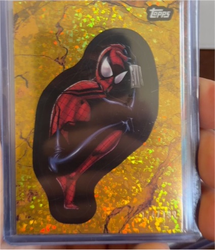 2025 Topps Marvel Comic Book Heroes #92 Spider-Man — front