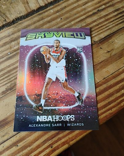 2024-25 Panini NBA Hoops Skyview #8 Alexandre Sarr — front