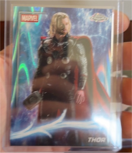 2025 Topps Chrome Marvel Studios Thor #10 — front