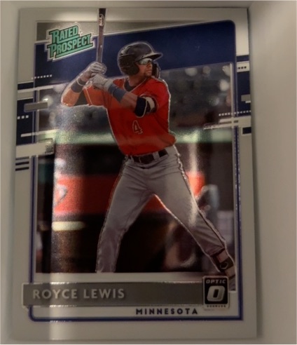 2020 Donruss Optic #RP-5 Royce Lewis — front
