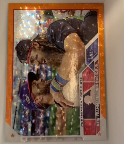 2023 Topps Postseason Optimists #432 Bryce Harper — front