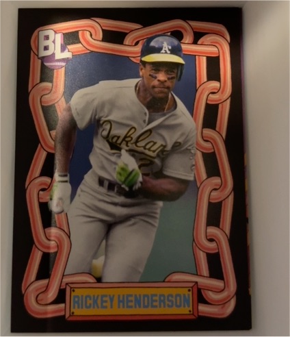 2024 Topps Big League #TBL-22 Rickey Henderson — front