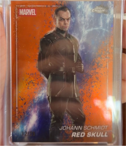 2025 Topps Chrome Marvel Studios #22 Johann Schmidt Red Skull — front