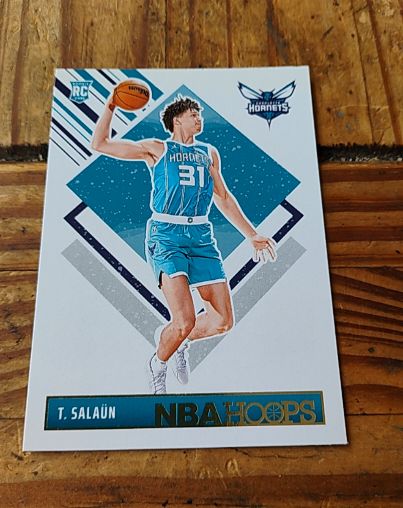 2024-25 Panini NBA Hoops Tribute #292 Tidjane Salaun — front