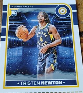 2024-25 Panini NBA Hoops #279 Tristen Newton — front