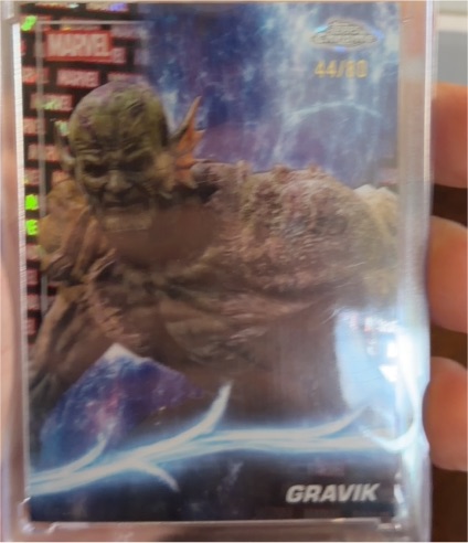 2025 Topps Chrome Marvel Studios #153 Gravik — front
