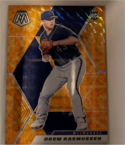2021 Panini Mosaic #280 Drew Rasmussen — front