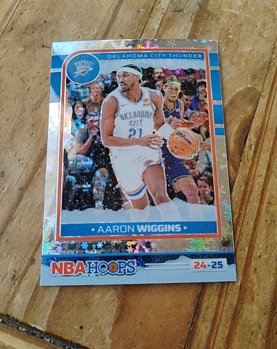 2024-25 Panini NBA Hoops #24-25 Aaron Wiggins — front