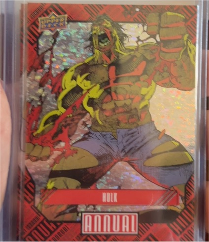 2023-24 Upper Deck Marvel Annual #33 Hulk — front