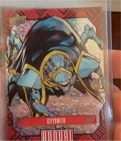 2023-24 Upper Deck Marvel Annual #11 Citysmith — front
