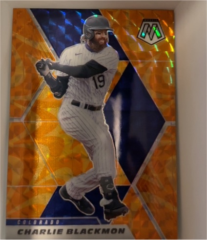 2021 Panini Mosaic #19 Charlie Blackmon — front
