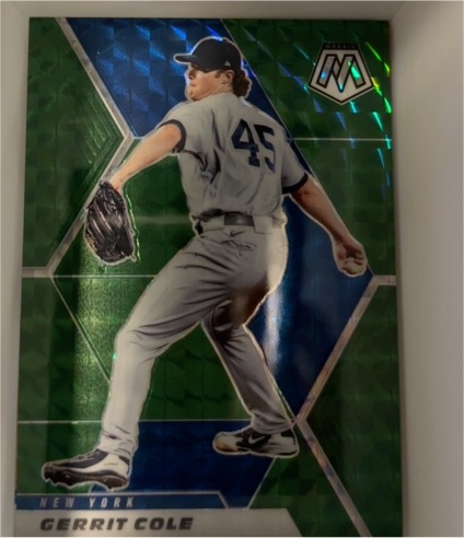 2021 Panini Mosaic #87 Gerrit Cole — front