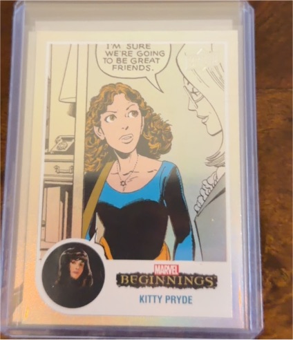 2022 Upper Deck Marvel Beginnings Vol 2 Series 1 Flipped FX #FFX45 Kitty Pryde — front