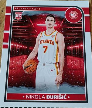 2024-25 Panini NBA Hoops #273 Nikola Durisic — front