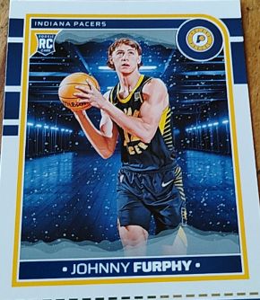 2024-25 Panini NBA Hoops #265 Johnny Furphy — front
