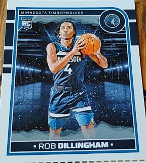 2024-25 Panini NBA Hoops #238 Rob Dillingham — front