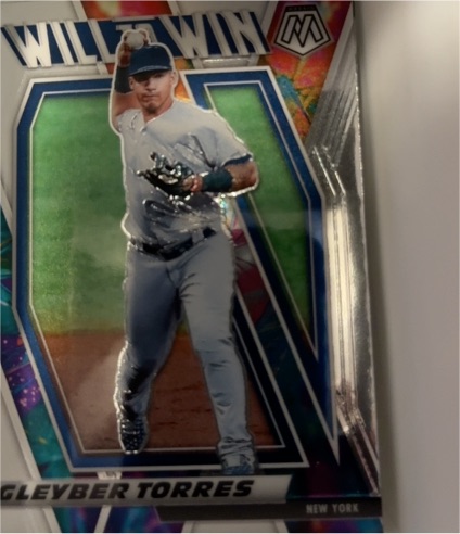 2021 Panini Mosaic Will to Win #WTW7 Gleyber Torres — front