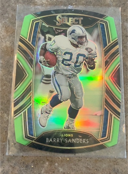 2020 Panini Select #229 Barry Sanders — front
