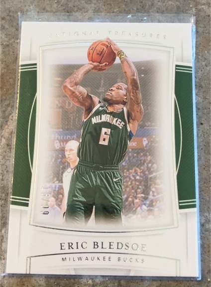 2017 Panini National Treasures #6 Eric Bledsoe — front