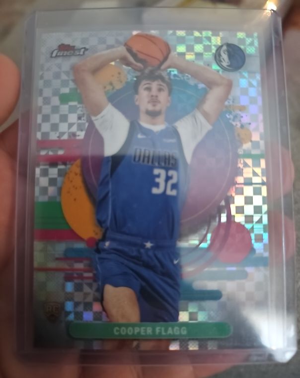2025-26 Topps Finest #101 Cooper Flagg — front