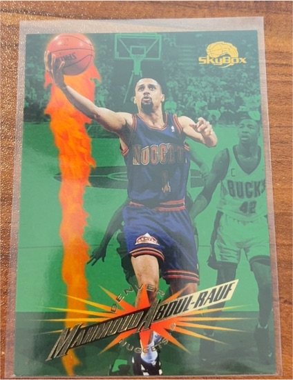 1995-96 SkyBox Premium #166 Mahmoud Abdul-Rauf — front