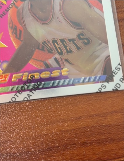 1994-95 Topps Finest Lottery Prize #LP10 Mahmoud Abdul-Rauf — front
