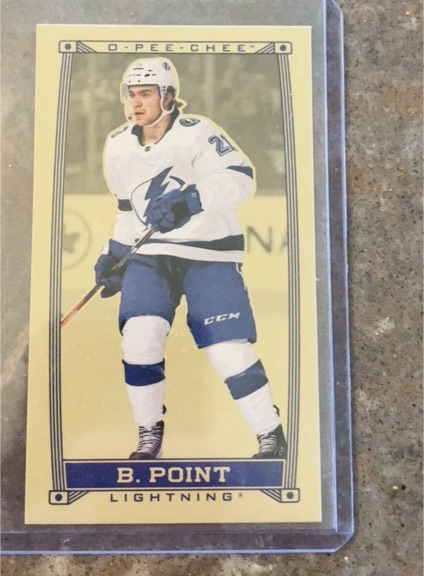 2019-20 O-Pee-Chee #C-13 Brayden Point — front