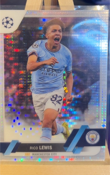 2022 Topps Chrome UEFA Club Competitions #163 Rico Lewis — front