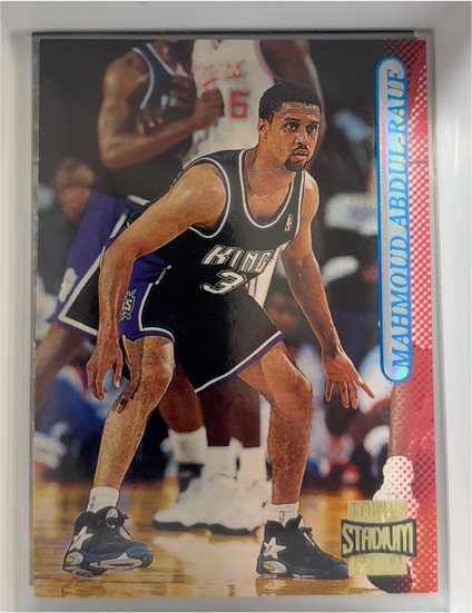 1996-97 Topps Stadium Club #108 Mahmoud Abdul-Rauf — front
