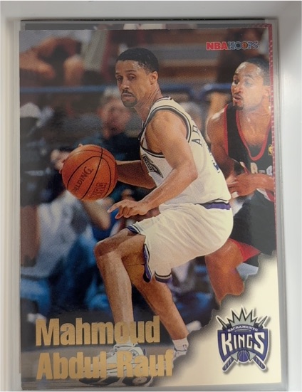 1996-97 NBA Hoops #237 Mahmoud Abdul-Rauf — front