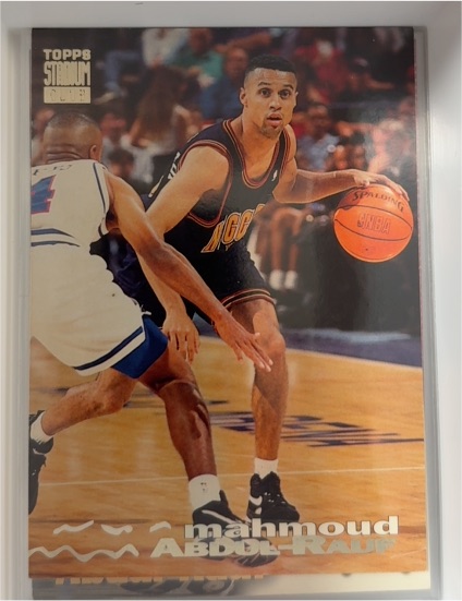 1993-94 Topps Stadium Club #322 Mahmoud Abdul-Rauf — front