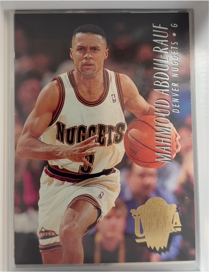 1994-95 Fleer Ultra #47 Mahmoud Abdul-Rauf — front