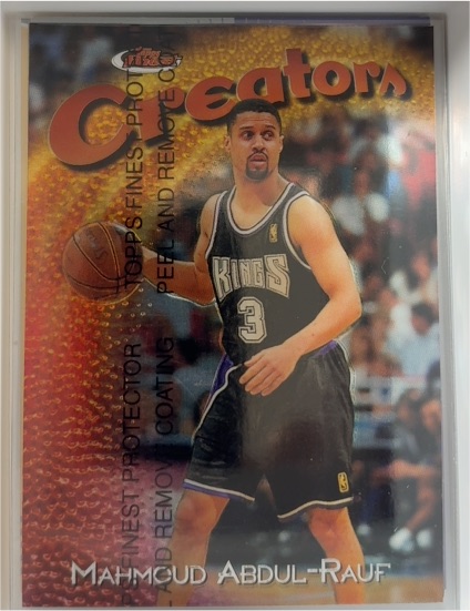 1997-98 Topps Finest #215 Mahmoud Abdul-Rauf — front