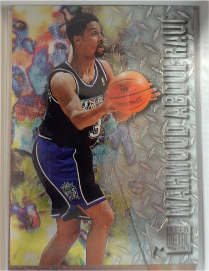 1996-97 Fleer Metal #209 Mahmoud Abdul-Rauf Sacramento Kings — front
