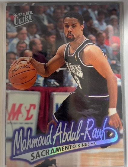 1996-97 Fleer Ultra #239 Mahmoud Abdul-Rauf — front