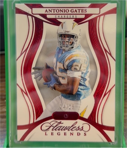 2021 Panini Flawless Legends #Antonio Gates — front