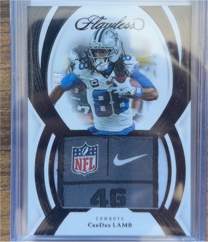 2020 Panini Flawless #88 CeeDee Lamb — front