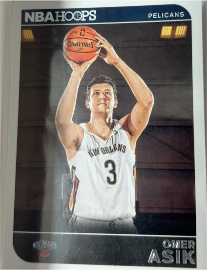 2014-15 Panini NBA Hoops #184 Omer Asik — front
