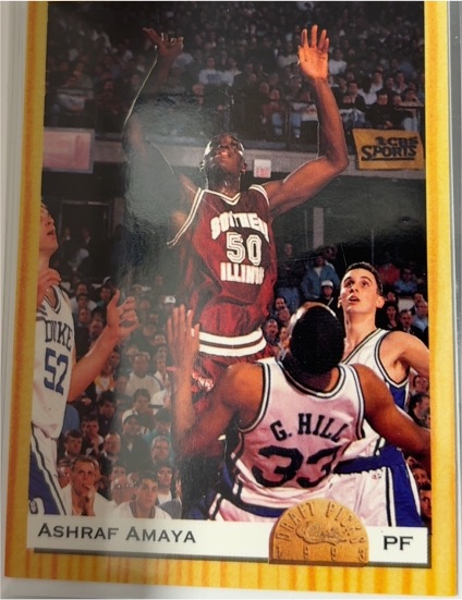 1993 Classic Draft Picks #11 Ashraf Amaya — front
