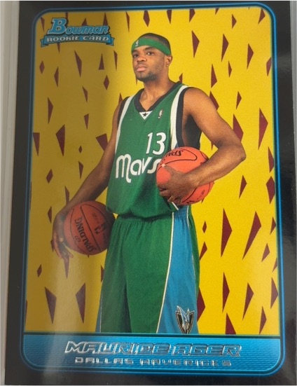 2006-07 Bowman #152 Maurice Ager Rookie Card — front