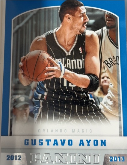 2012-13 Panini #283 Gustavo Ayon — front