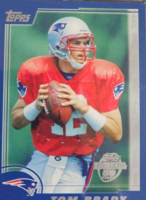 2005 Topps Football 50 Years #6 Tom Brady — front