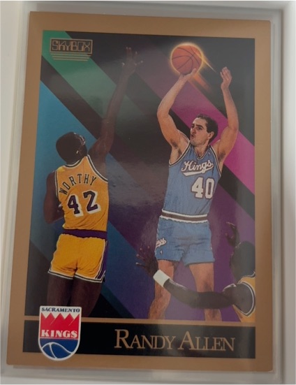 1990-91 SkyBox #243 Randy Allen — front
