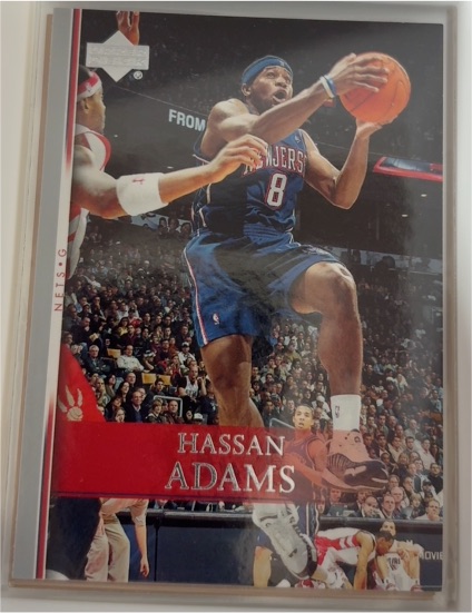 2007-08 Upper Deck #91 Hassan Adams — front