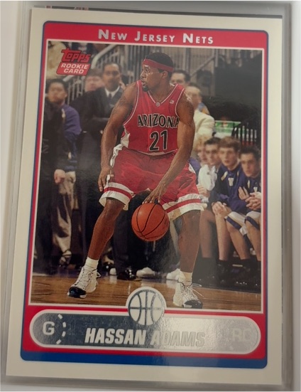 2006-07 Topps #235 Hassan Adams — front