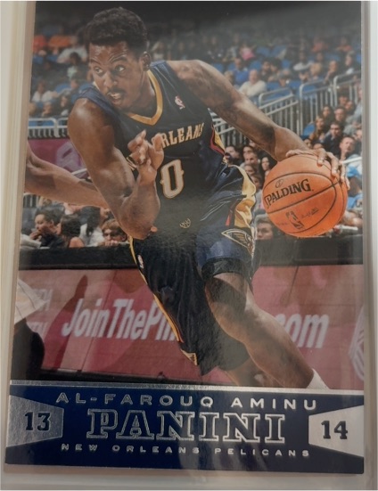 2013-14 Panini #113 Al-Farouq Aminu — front