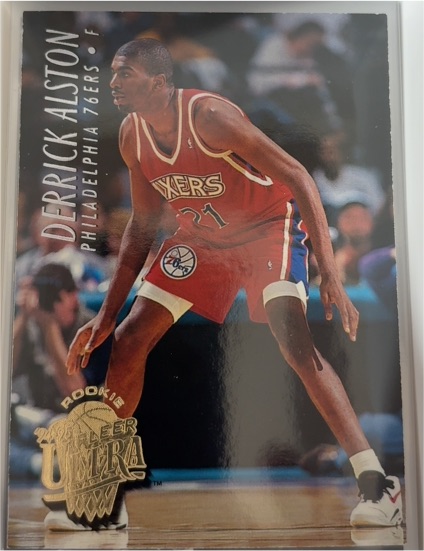1994-95 Fleer Ultra #308 Derrick Alston — front