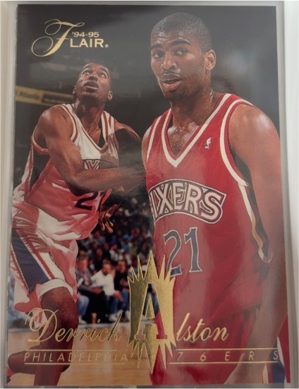 1994-95 Flair #280 Derrick Alston — front