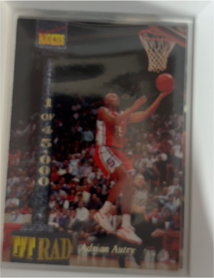 1994 Signature Rookies TFT RAD #XLII Adrian Autry — front