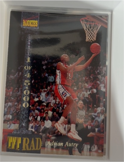1994 Signature Rookies Tetrad #XLII Adrian Autry — front